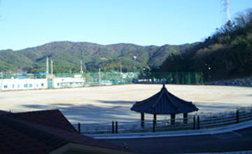 금정구민운동장 우측 전경