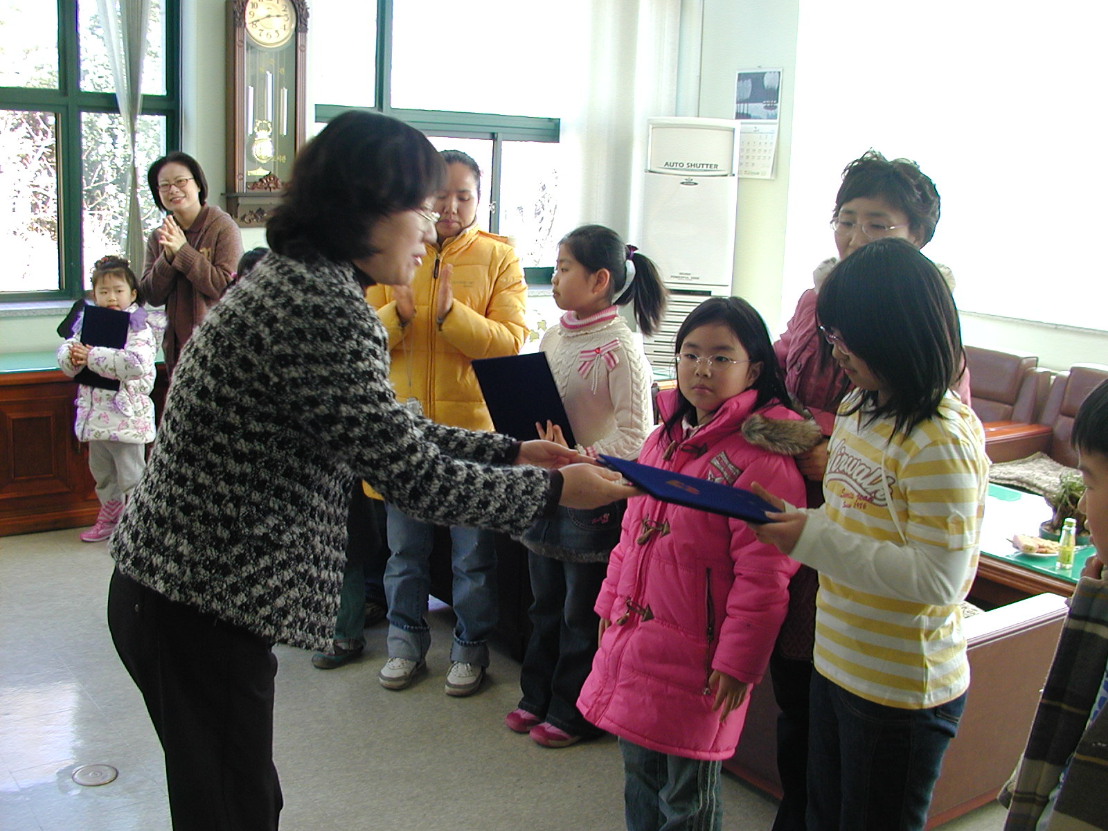 책 읽는 가족 수여식