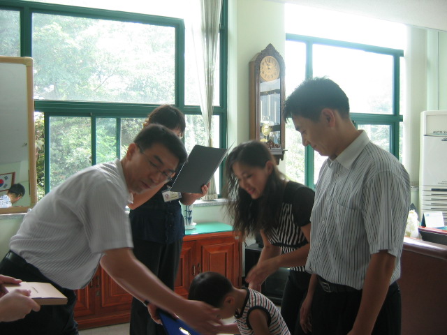 2007년 상반기 책 읽는 가족 수여식