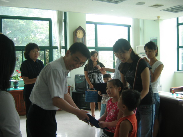 2007년 상반기 책 읽는 가족 수여식